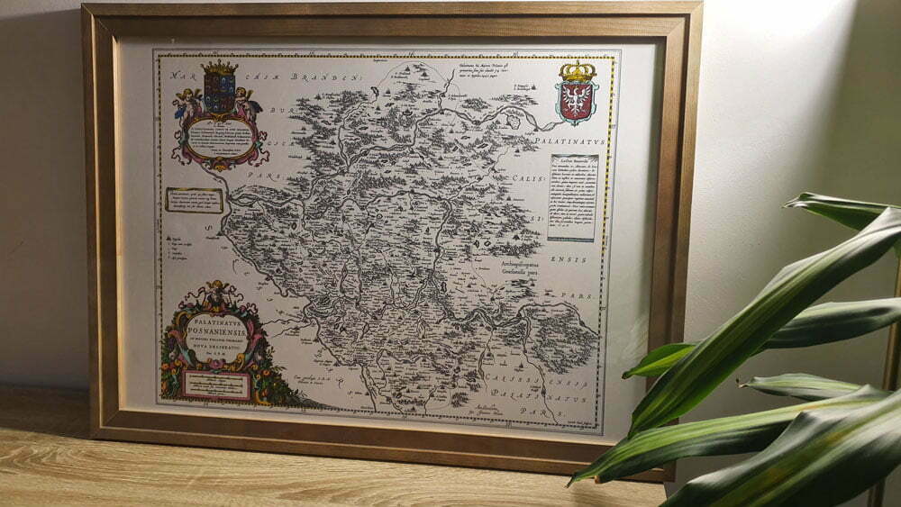 stara mapa wielkopolski